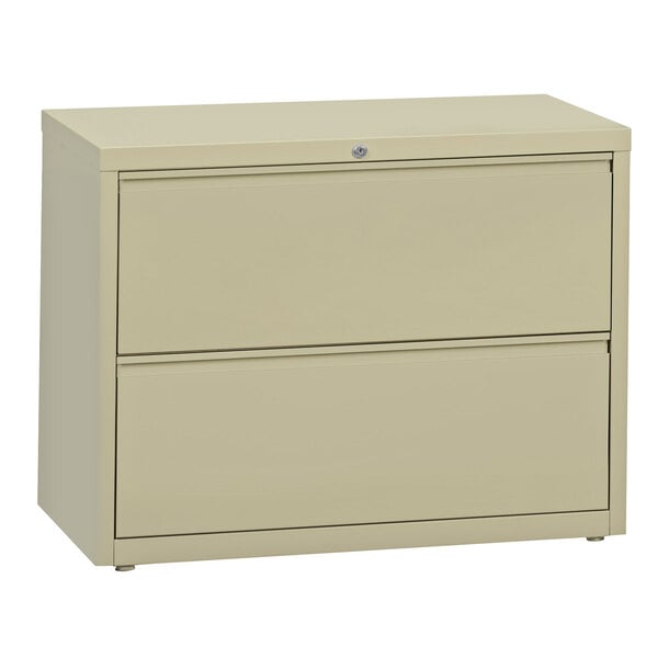 Hon 782ll 700 Series Putty Two Drawer Lateral Filing Cabinet 36