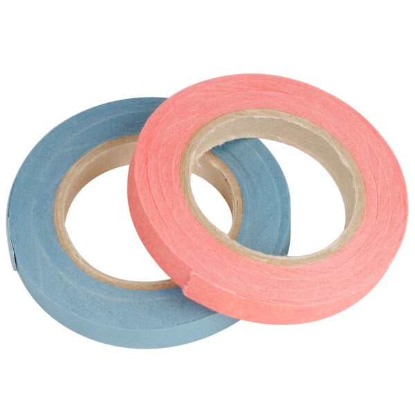 a close-up of rolls of tape