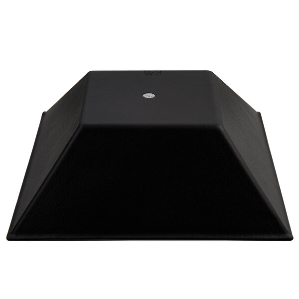 A black square G.E.T. Enterprises Bugambilia deep bowl.