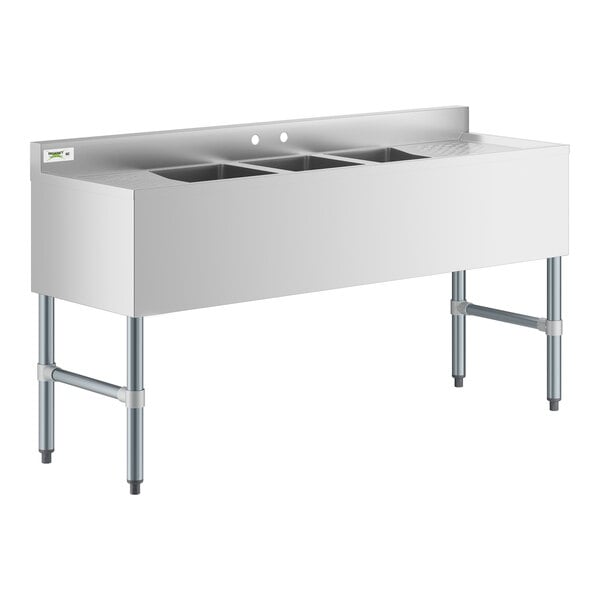 NEW 60 Commercial Underbar Counter Cocktail Drink Station Bar Equipment NSF