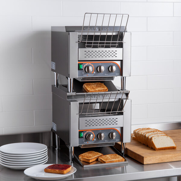 Avatoast T3300D2S Double Stacked Commercial 10" Wide Conveyor Toaster