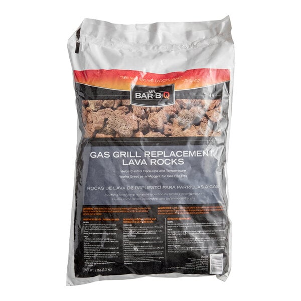 Chef Master Replacement Lava Rocks For Gas Grills and Charbroilers - 7 lb.