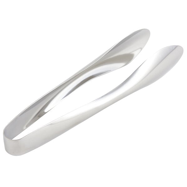 A pair of Bon Chef stainless steel tongs.