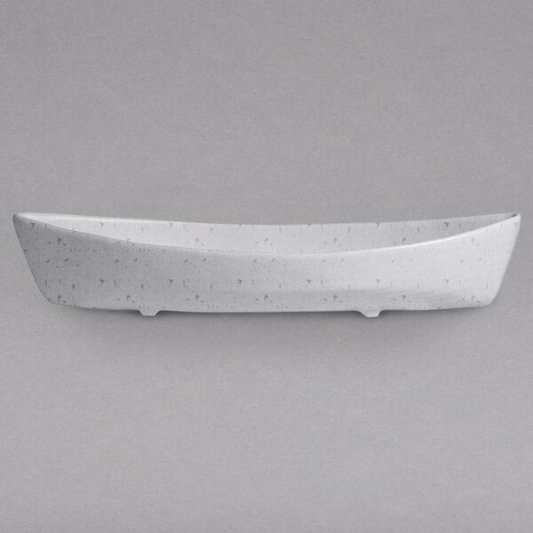 A white rectangular G.E.T. Enterprises Bugambilia deep boat with a smooth finish.