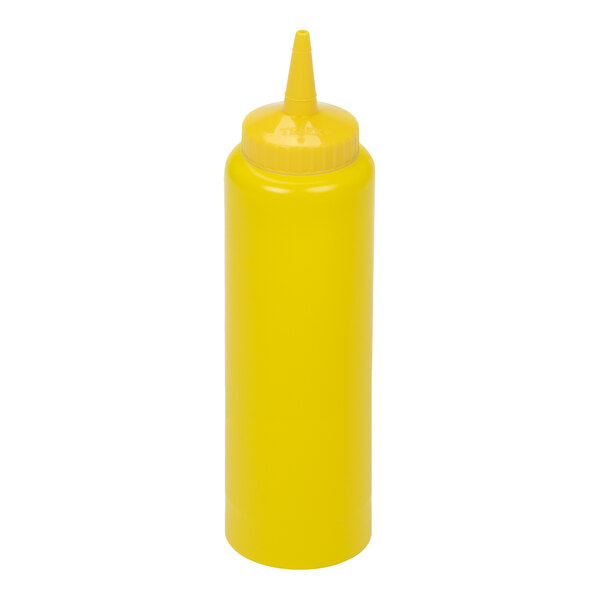 Vollrath Traex® 12 oz. Yellow Single-Tip Standard Squeeze Bottle