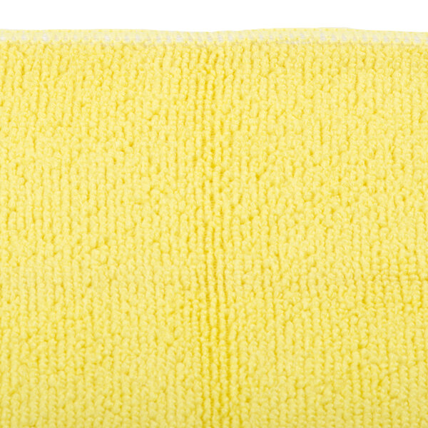A yellow Unger SmartColor microfiber cloth.