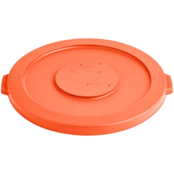 Rubbermaid Commercial Brute Round Containers 32 Gal Orange