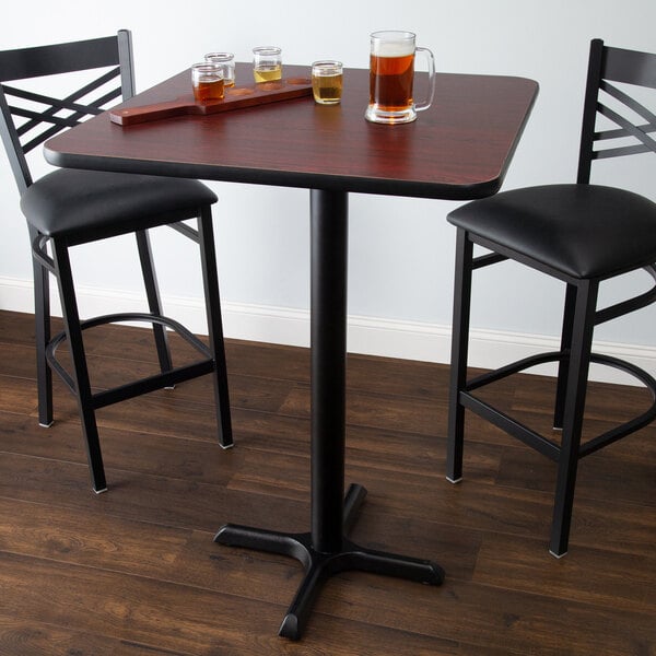 Lancaster Table Seating Bar Height Table With 30 X 30