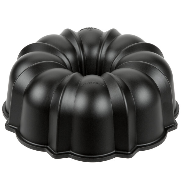  8 Inch Bundt Cake Pan Fluted Tube Cake Pan, Aluminum