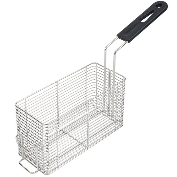 Vollrath FFB1250 10" x 4" x 4" Small Fryer Basket with Front Hook