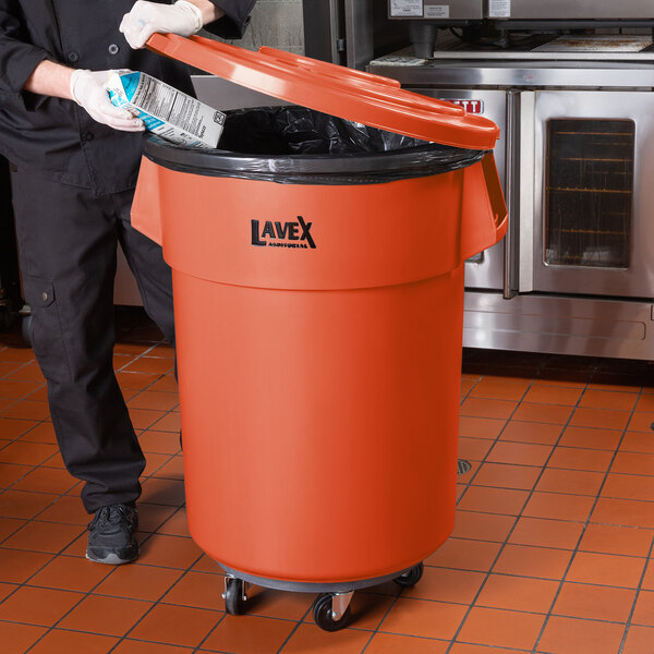 Orange Trash Can Meaning