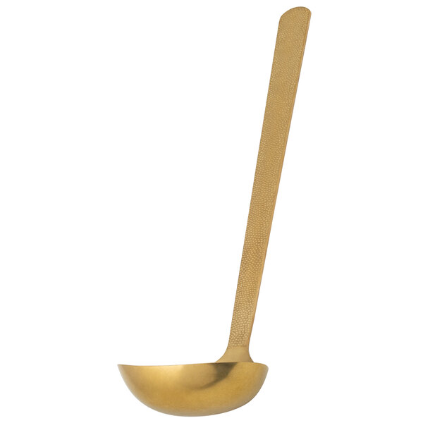 Hammered American Metalcraft GVHSP Solid Spoon 13 1//4-Inches Vintage Gold