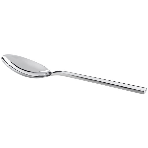 A Oneida Chef's Table stainless steel large serving spoon with a silver handle.