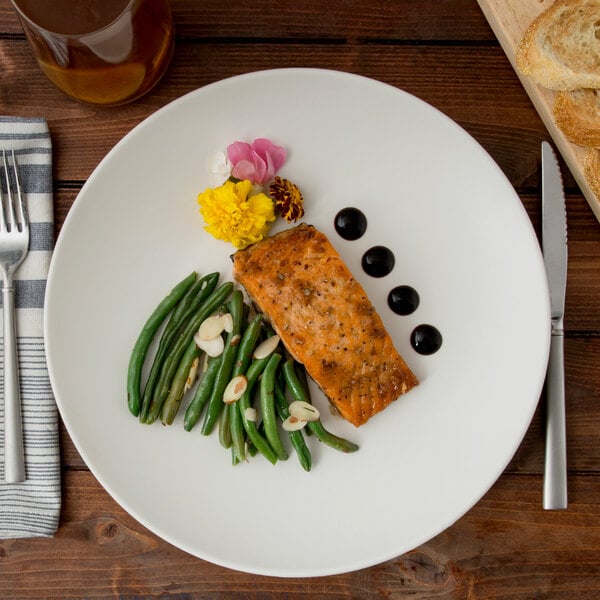 a plate of food on a table