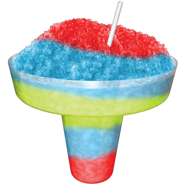 4 oz. Clear Plastic SnoCone Cup 900/Case