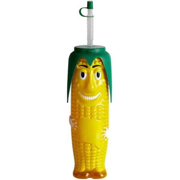 a yellow plastic toy corn