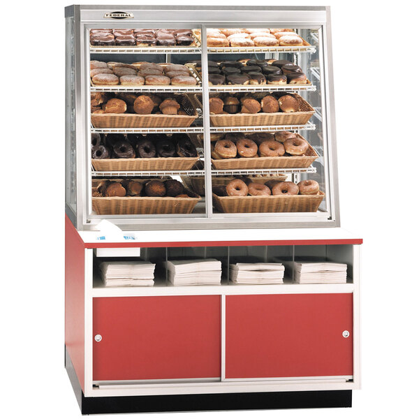 Federal Industries WDC42 42" Glass Dry SelfService Bakery Case for