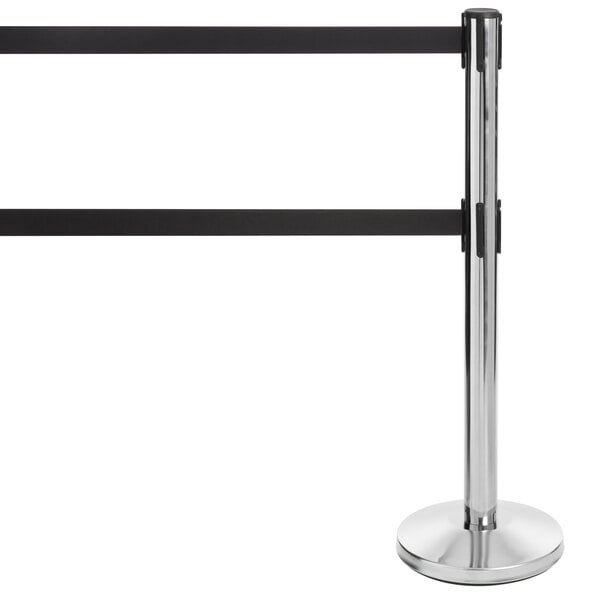 Lancaster Table Seating Chrome 40 Ada Compliant Stanchion With