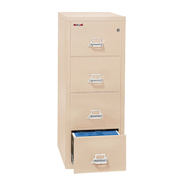 Fireking 41825cpa Parchment Four Drawer Fire Insulated Letter