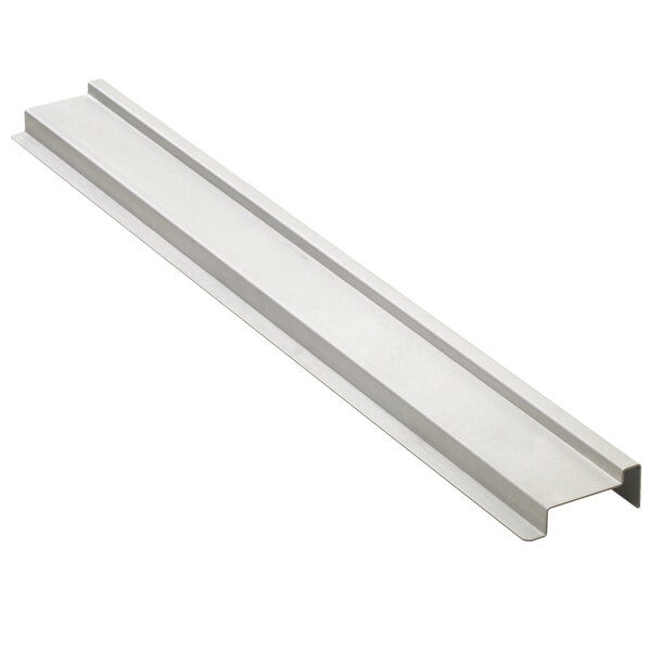 A white rectangular stainless steel Metro PrepMate Multi-Rail.