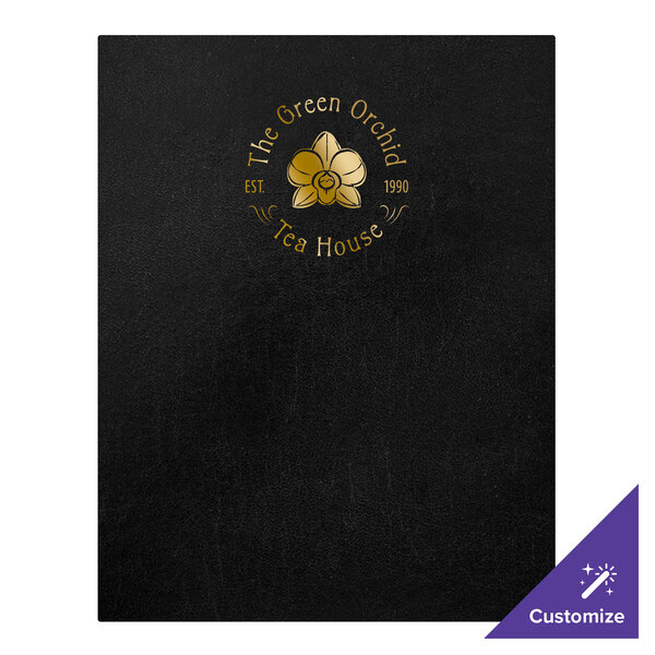 A black H. Risch Inc. Oakmont menu board with a gold and green logo.