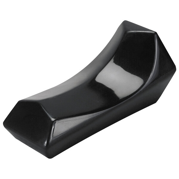 A black Softalk mini telephone shoulder rest.