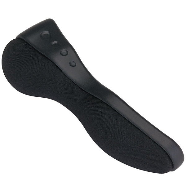 A black Innovera gel-padded telephone shoulder rest.