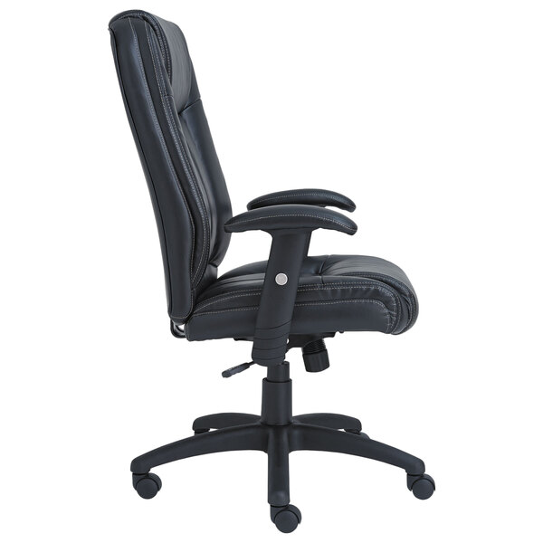Alera ALECC4119 CC Series HighBack Black Leather Executive Swivel
