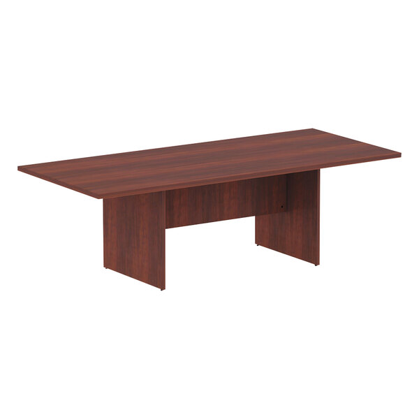 a brown table with legs