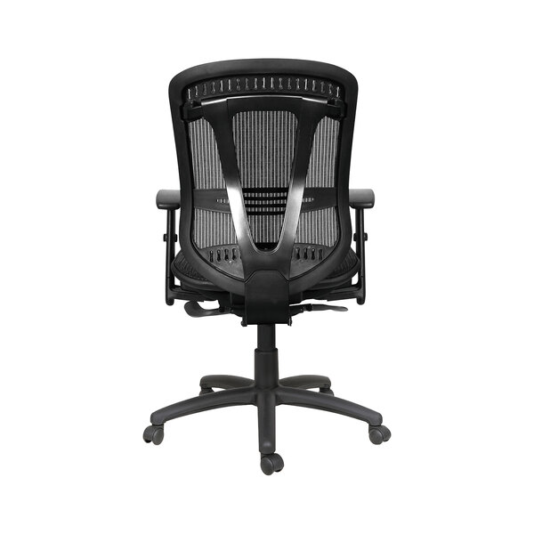 Alera ALEEN4218 Eon Series MidBack Black Suspension Mesh Multifunction