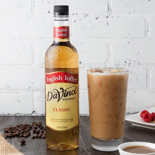 DaVinci Gourmet English Toffee Coffee Syrup 750 mL