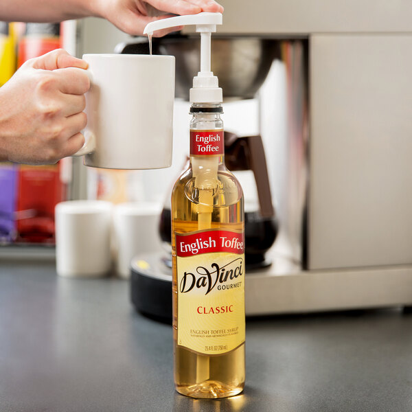 DaVinci Gourmet English Toffee Coffee Syrup 750 mL