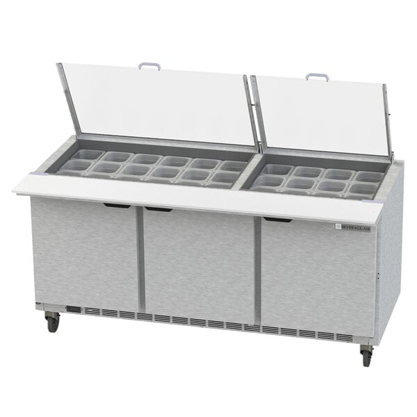 Beverage Air Spe72hc 30m Cl Elite 72 3 Door Mega Top