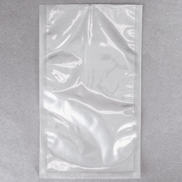 a plastic bag with a wrinkled surface