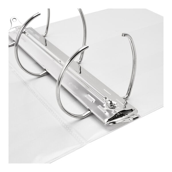 Avery® 09801 DuraHinge White View Binder with 4" Non-Locking EZD Rings