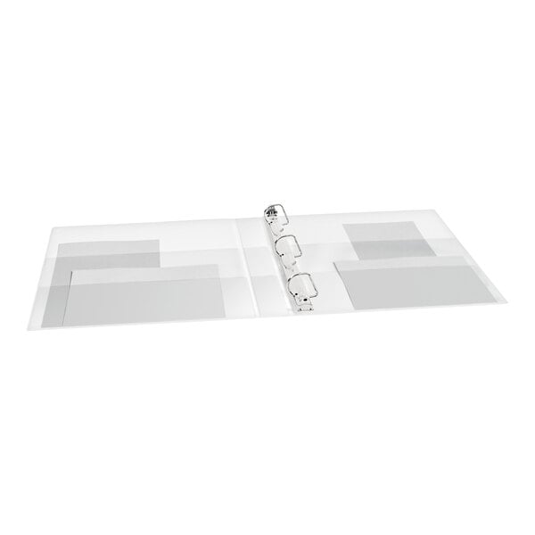 Avery® 17141 TouchGuard Antimicrobial White Heavy-Duty View Binder with 1" Slant Rings