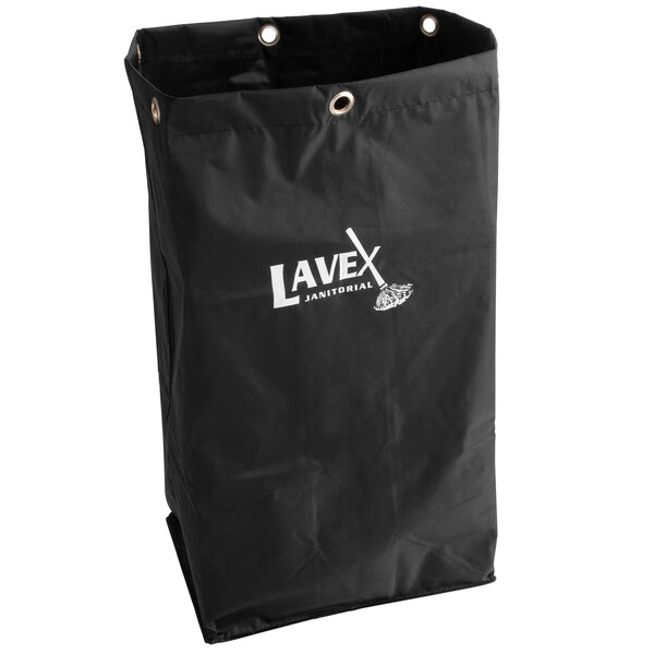 black vinyl bag