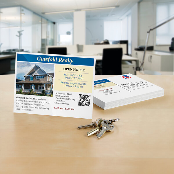 avery glossy postcards