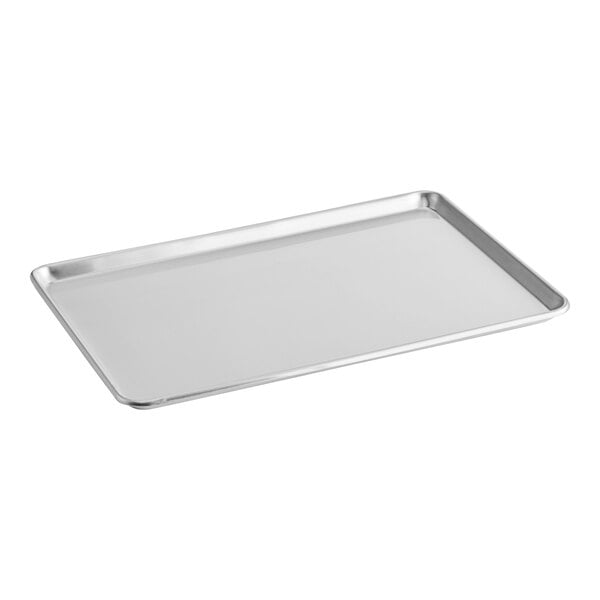 FSE Commercial Sheet Pan, Full Size, 12-Gauge, Aluminum Bun Pan, 18 x 26  x 1 H, (Measure Oven Recommended), Silver 