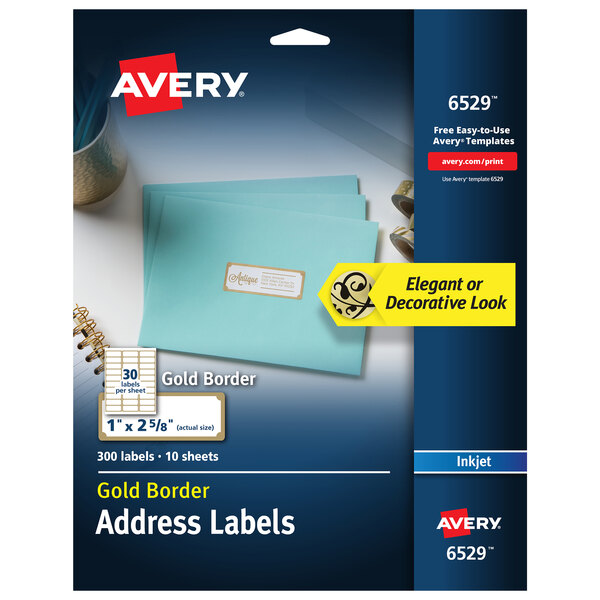 avery-06529-1-x-2-5-8-matte-white-gold-easy-peel-permanent-inkjet