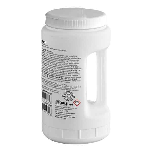 Noble 4 lb. / 64 oz. Power Machine Concentrated Dishwasher / Laundry Detergent - 6/Case