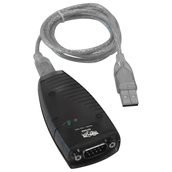 Tripp Lite USA19HS 3' Black DB9 to USB High Speed Detachable Serial