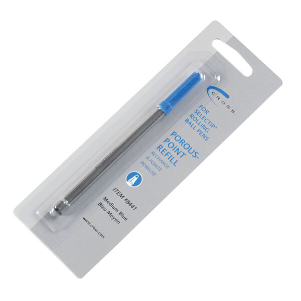Cross 8441 Selectip Blue Medium Point Porous Point Pen Refill