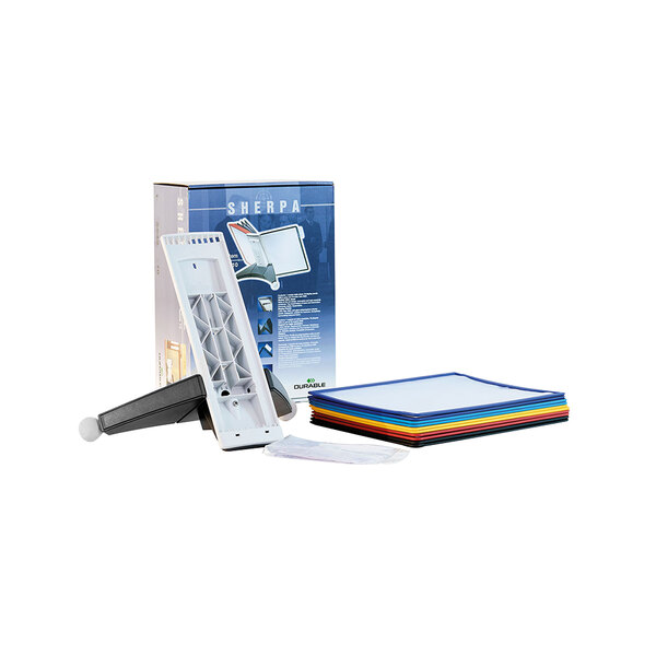 a white computer shelf in a box