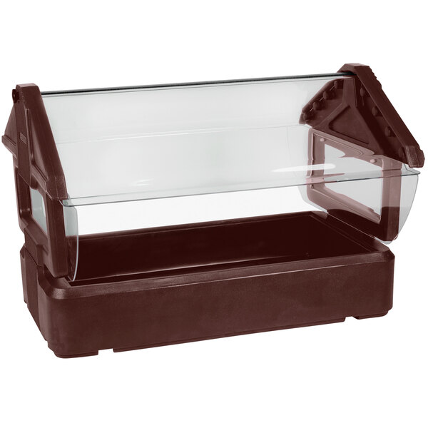 Carlisle 660001 Six Star Brown 4 Tabletop Food Salad Bar With
