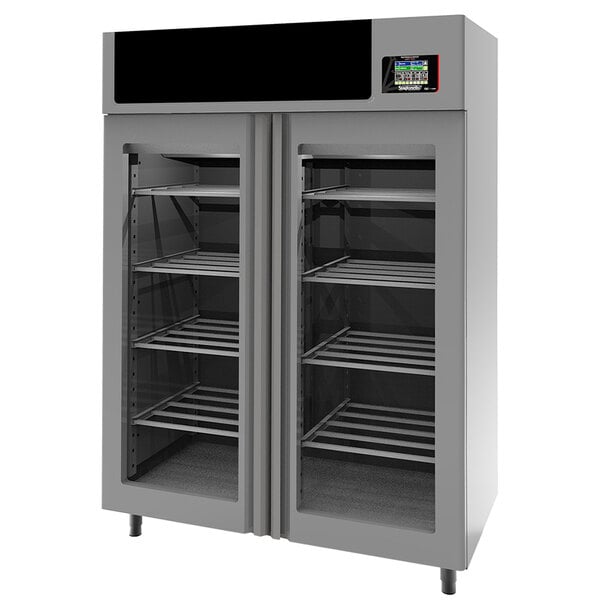 Stagionello 58 Glass Door Stainless Steel Meat Curing Cabinet