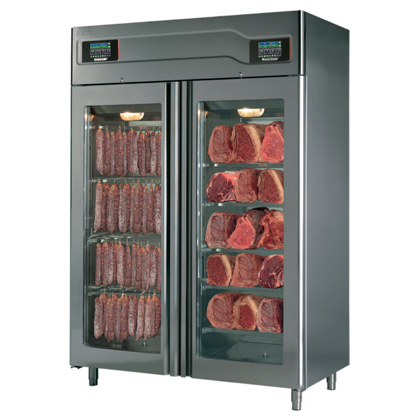 Maturmeat 58 Glass Door Stainless Steel Meat Aging And Curing