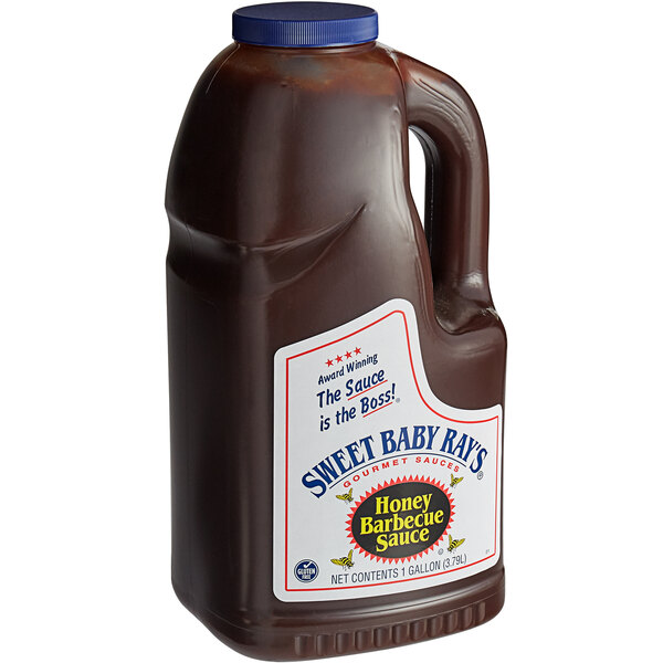 Sweet Baby Ray S 1 Gallon Honey Barbecue Sauce 4 Case,Lime Leaves