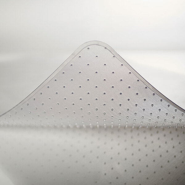 Clear Beveled Medium Pile Carpet 45x53 w//Lip deflecto CM14233 SuperMat Frequent Use Chair Mat