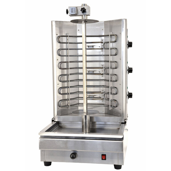 66 lb. Electric 37" Stainless Steel Vertical Broiler (220V, 5100W)